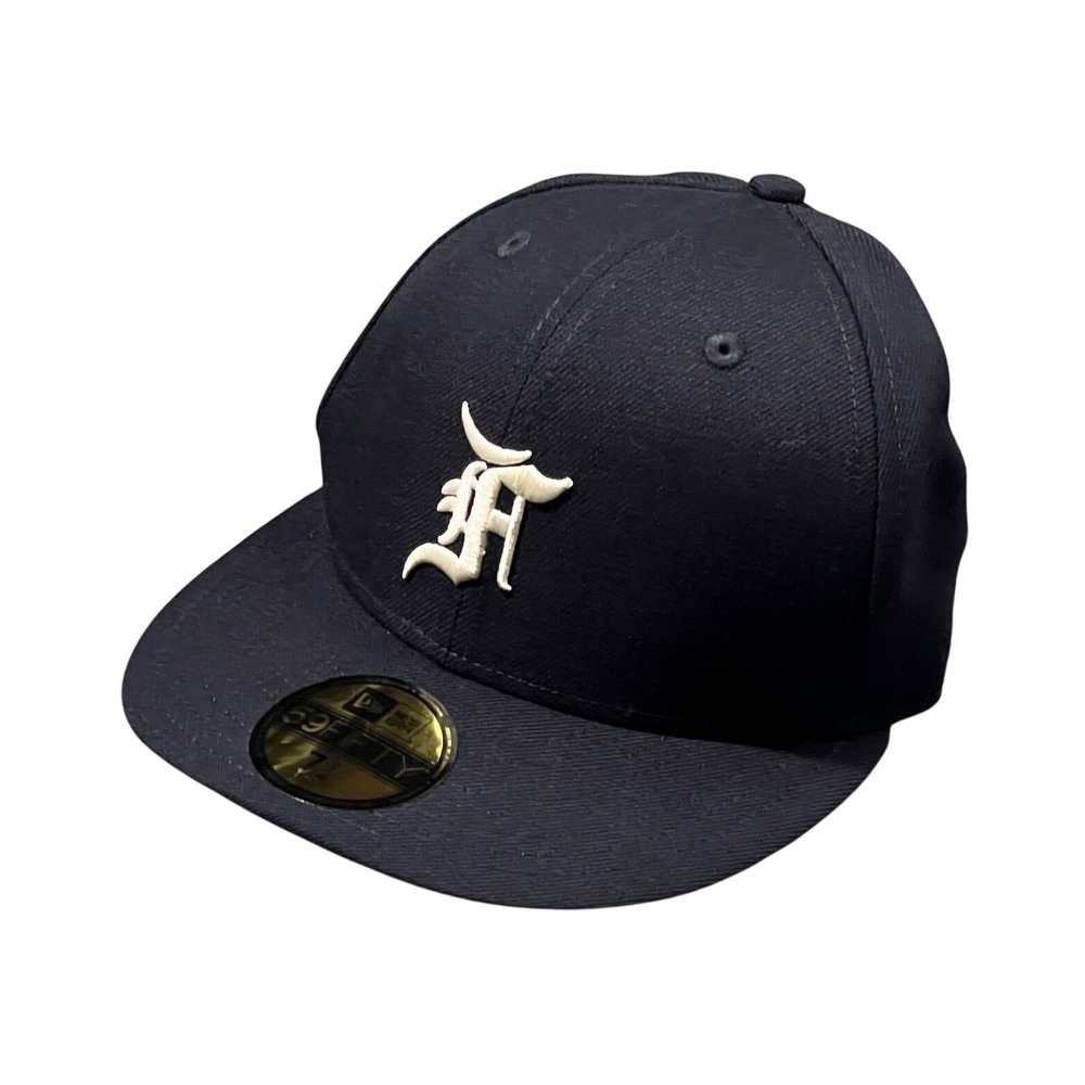 New Era Fear of God New York Yankees WS 2024 Navy 59Fifty Fitted 7 1/4 Men's Hat